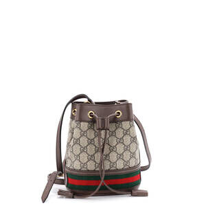 Gucci Ophidia Bucket Bag Gg Coated #223146G10B